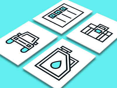 Car Repair icons app car iconography icons line pictogram repair ui vector