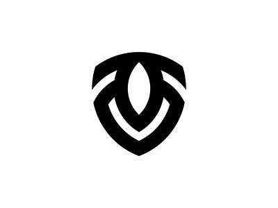 V + T + Shield brand branding lettermark logo logodesign logogram logotype monogram