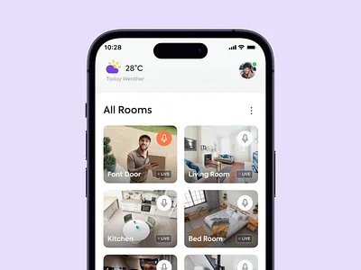 Smart home Mobile app | security application | App UI Design animation app ui design application design behance project case study devices energy electricity home automation mobile app mockups monitor power consumption remote control security application smart devices smart home app smart home mobile app temperature knob settings typography design system ux architect