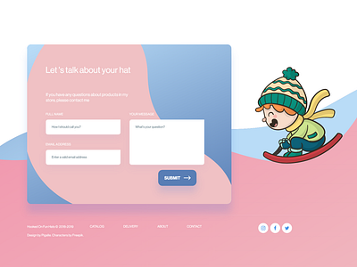 Let's talk commerce design flat illustration ui ux web website