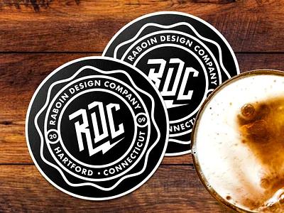 RDC Beer Coasters badge badge design badge hunting badge logo badgedesign beer branding branding design coaster craft beer design graphic design identity identity design logo logo design logotype monogram packaging typography