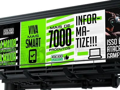 Atacado Games Banner Cropped agressive banner green grunge youth