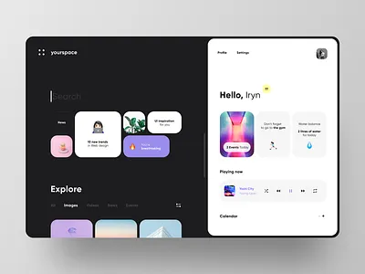 Yourspace Browser browser inspiration inspired ui ui ux web webdesign