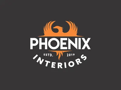 Phoenix Interiors appareldesign art branddesign branding construction logo creative customlogo design event branding graphic design graphic designer illustration logo logodesign logodesigner typography vector vintagedesign