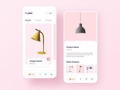 Concept Design - Online Shop Mobile App app app design app design for online shopping app design icon ui web ios guide clean freelance iso mobile app online shop product design shop app shop design ui uiuxdesign user interface ux