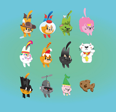 GAME DESIGN android apps art artsy cats design gamedesign games illustration iphone mobile videogames