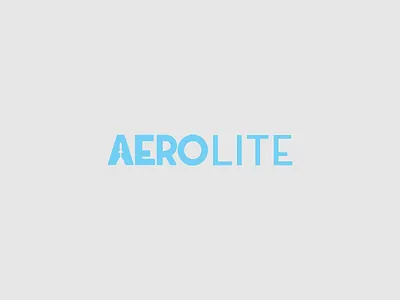 #DailyLogoChallenge - Day 1: "Aerolite" app branding business logo company logo corporate flat graphic design icon illustration logo logo design minimal start up start up logo type typography ui ux vector web