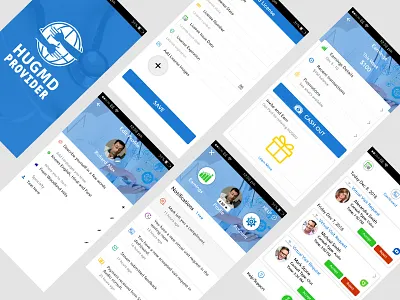 Health Care App app design icon logo typography ui