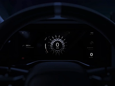 Automotive cluster research by milkinside 3d animation automotive brand branding c4d car cluster crystal diamond future hmi illustration motion music research speed ui ux vision