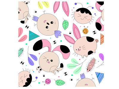 2D Illustration 2d art 2dgraphics 2dillustration design graphic graphicdesign illustration illustration art illustrator vector wallpaper wallpaper design