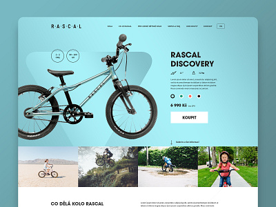 DailyUI 012 - E-commerce bike daily ui dailyui design detail e commerce eshop singleitem ui web web design webdesign website