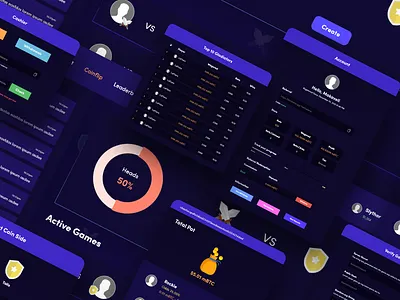BTCArena adobexd design futuristic photoshop sketch ui uidesign ux uxdesign web webdesign