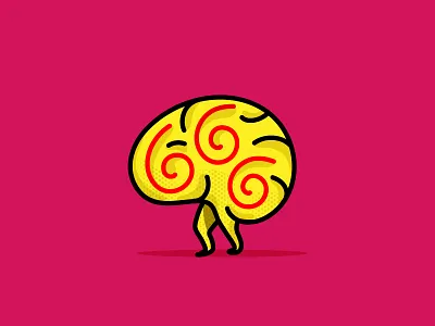 Brain 666 beast brain concept devil illustration madeinbible satan walk