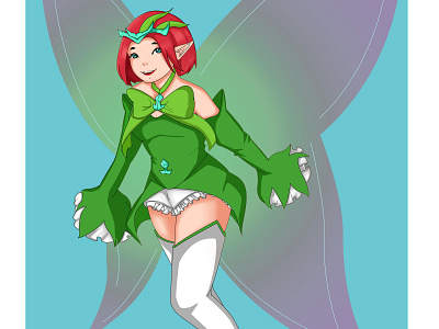 Krixi anime aov cute drawing sketch