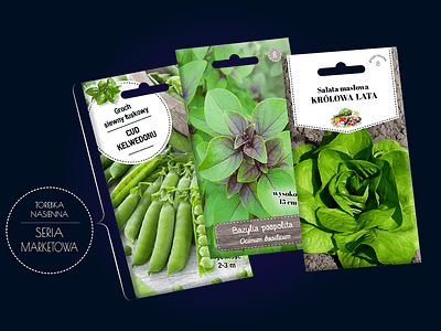 torebki na nasiona – seria marketowa design envelope package sachet