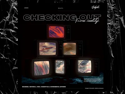 Checking Out conceptual art conceptual design digital art experimentalart layout design traditional art variable fonts