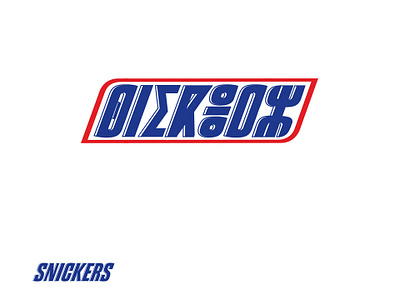 Snickers Amazigh letters brand logo redesign snickers tamazight tifinagh