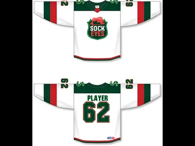 NHL Seattle Sockeyes Away design expansion hockey jersey logo metropolitans nhl seattle seattle met sockeyes team