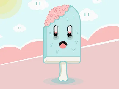 Zombie Popsicle affinitydesigner illustration illustration art vector vector art
