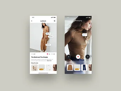 E-commerce Mobile App UI Kit app app concept app design design ecommerce ecommerce app fashion fashion app ios iphone mobile app template template design templates ui ui design ui kit 图标 应用 应用界面