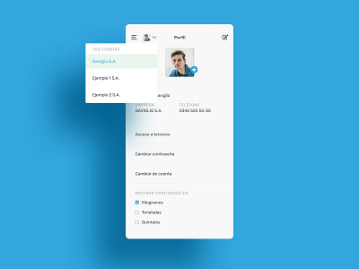 User profile - Daily Ui 006 android argentina ux colombia ux daily 100 challenge daily ui daily ui 006 dailyui design designer sketch ui uidesign ux