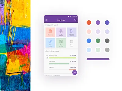 Banking App android app app app design application banking banking app branding design identity mobile mobile app mobile app design mobile ui modern product design typography ui ui design ux ux design