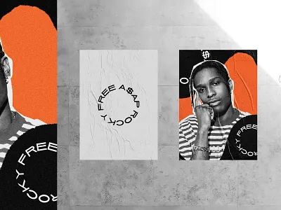 FREE A$AP ROCKY POSTER a$ap rocky asap rocky musician poster poster series rapper