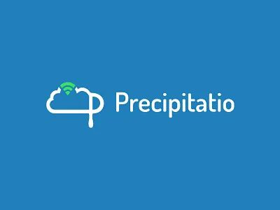 Daily Logo Challenge | Day 014 (Cloud Computing) branding cloud cloud computing computing concept dailylogochallenge design design challenge identity logo logo challenge logo concept precipitatio vector wifi