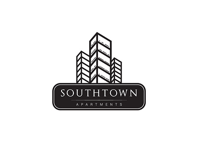 Southtown Apartments brandidentity branding design flat icon illustration logo logodesign logodesigner logotype vector