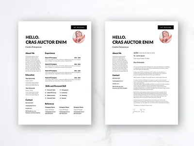 Free Simple Dynamic Resume Template freebie freebies resume resume clean resume cv resume design resume template