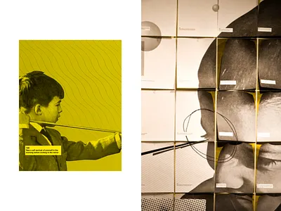 Everyeveryday - Exhibit Detail collage illustration installation art print