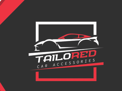 Car Accessories brand branding character clean design flat graphic design icon identity illustration illustrator logo minimal sketch type ui vector