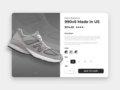 Product Quick View - Exploration card cart design e commerce product product card product detail quick view ui user interface web web design
