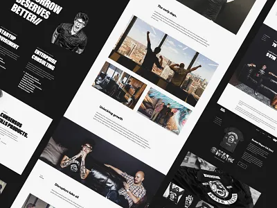 Announcing an Entrepreneur Portfolio black brand connected design entrepreneur internet of things iot logo rw simple