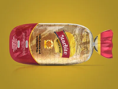 Starbite Special Bread🍞 design mockup brand