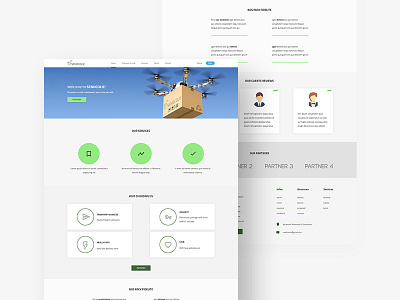 Free Adobe Xd Landing Page Template design freebie freebies interface landing page landing page design landing page ui landing pages