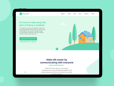 Landing Page Redesign Concept art artwork branding concept design dribbble illustration illustrator landing page ui ux vector web website