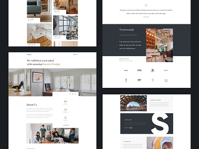 Cavasa - Responsive interior and architecture HTML Template architect architecture building construction furniture interior interior design landingpage responsive website