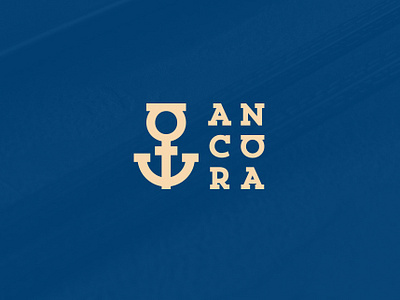 Ancòra | all you can eat anchor art brand brandidentity branding corporate design font icon identity logo logodesign logotype mark minimal seafood stationery typography vector