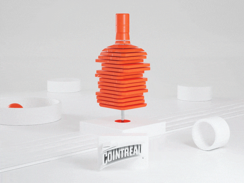 Cointreau Loop 3d brand cinema4d loop loop animation motion octanerender