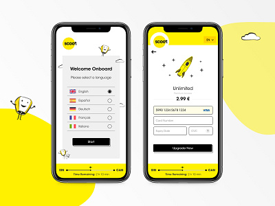 Inflight Entertainment App Design airline bank info card checkbox checkout creditcard flags flight form ife language list modal pay payment purchase select switch visa card