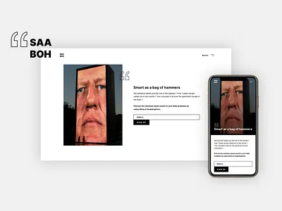 SAABOH dailyui design ui web