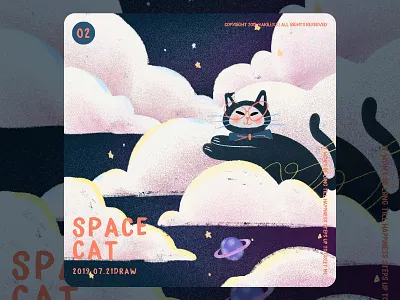 jumping cat cat design flat，illustrantions illustration vector