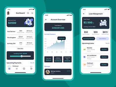 Fintech Mobile App Design | Financial Mobile App app design banking banking app defi app e wallet finance finance app finance app design finance app ui finance application finance mobile finance mobile ux fintech app fintech app figma fintech app mobile fintech app ui fintech ui mobile app mobile app design mobile banking