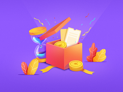 illustration exercise colorful financial illustration illustration art ui