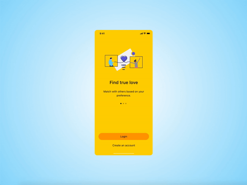 Dating App Onboarding