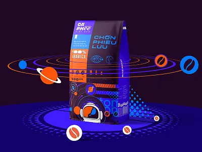 Cà phê Việt Nam - Vietnam Coffee branding coffee graphicdesgin illustration logo packaging packaging design tonbui typography vietnam