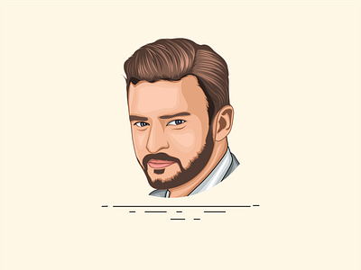 Justin Timberlake - Vector Art - Vector Portrait adobe illustrator avatar avatardesign caricature cartoon portrait digital portrait face illustration art portrait portrait art portrait illustration vector art vector artwork vector illustration vector portrait vectors vexel vexel art