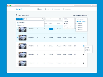 Car Dashboard Scanner 🚙 car clean dashboard open scanner simple ui