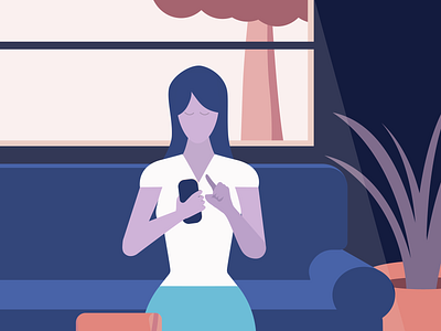 At Home illustration